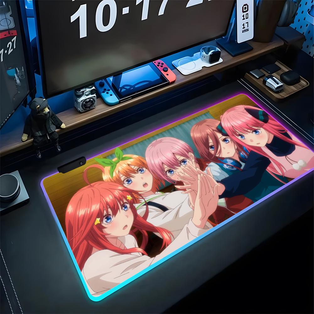 Gaming Keyboard No Rgb - The Quintessential Quintuplets 마우스 패드 게임용