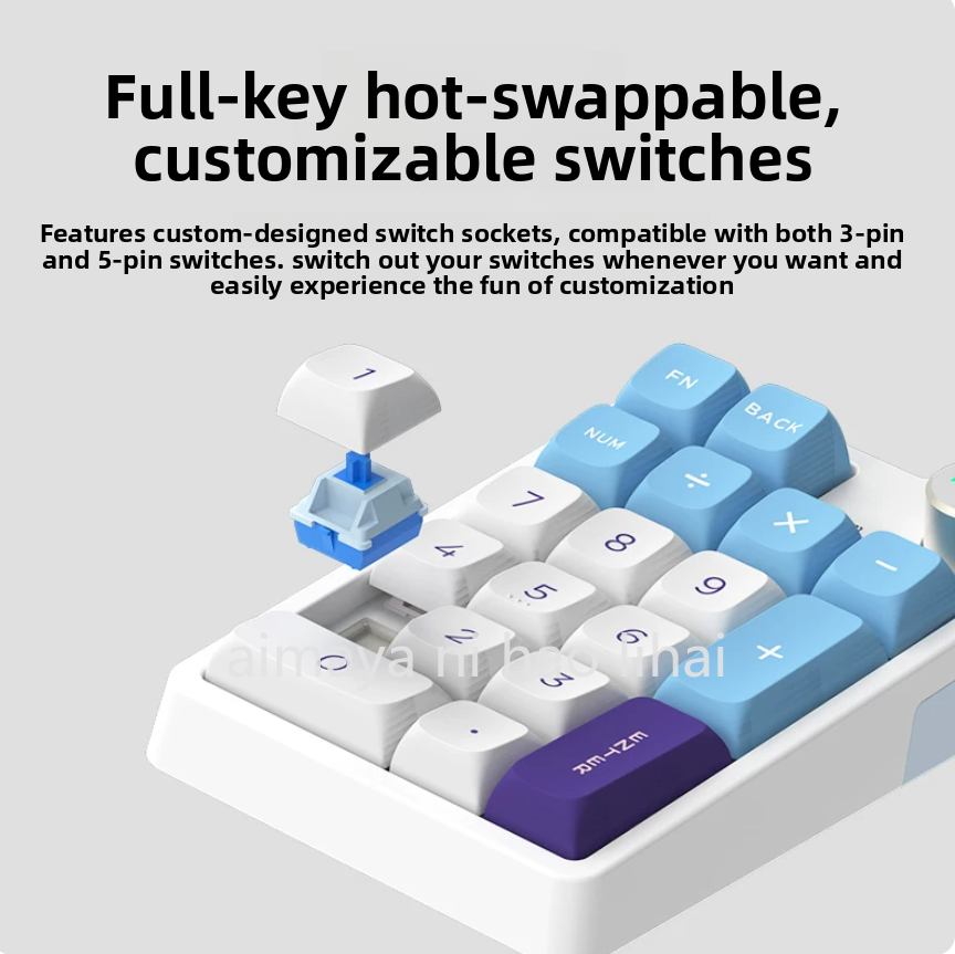 Kzzi K20 미니 키패드 3가지 모드 블루투스 무선 - Gaming Keyboard Mini 리뷰 및 가격