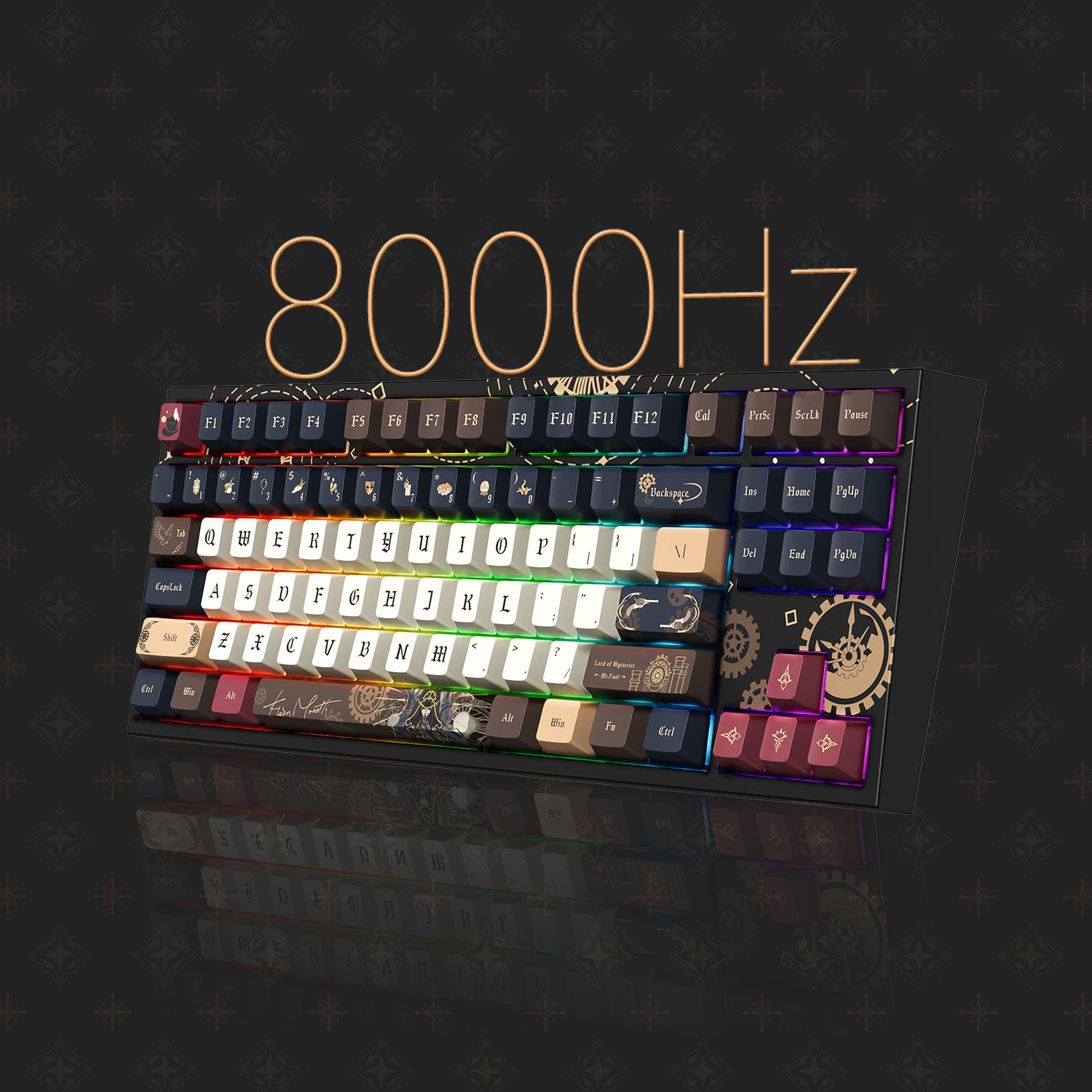 신비의 Akko 군주 무선 기계 키보드 TKL 88 키 - Gaming Keyboard Hot Swappable 리뷰 및 가격