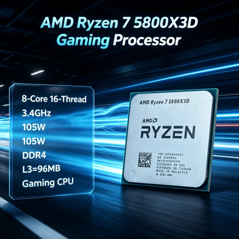 AMD R7 5800X3D 96MB 3.4GHz 8코어 - Amd Cpu Ryzen 7 리뷰 및 가격