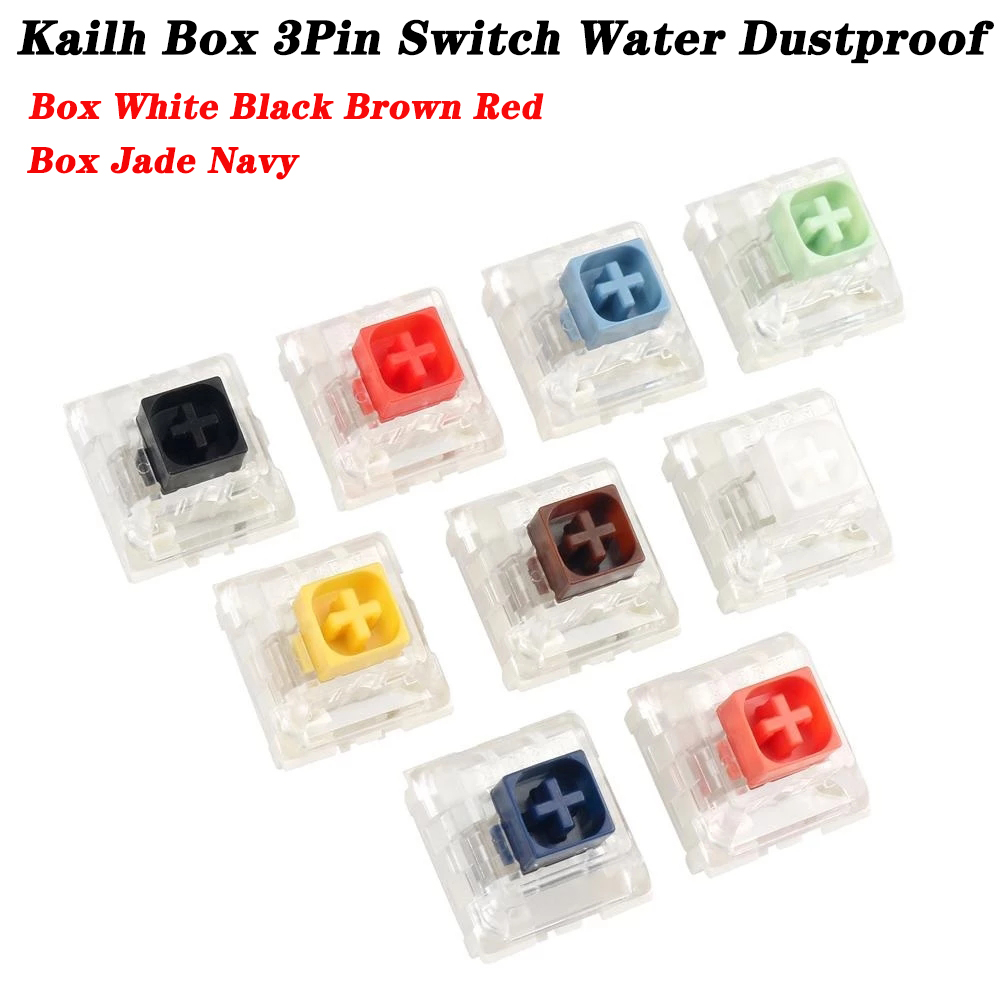 Kailh BOX Mx 스위치 화이트 레드 블랙 네이비 - Keyboard Gaming Blue Switch 리뷰 및 가격